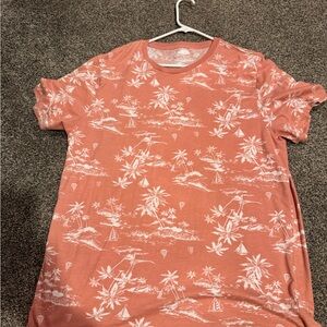 Old navy Tropical Coral Men's Shirt